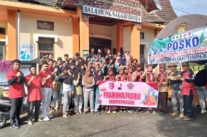 80 Pramuka SMAN 1 Tj. Raya Goro di Areal Bencana Sei. Rangeh Bayua