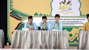 Kafilah Tanah Datar Tampil Memukau di Arena MTQ Sumbar di Solok Selatan