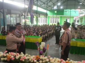 109 Santri Ponpes Diniyyah Pasia Ampek Angkek Ikuti Diklat KMD Pramuka