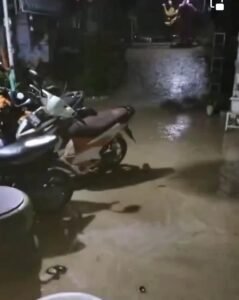 Hujan Lebat, Sungai Rangeh Kembali Didera Banjir, 17 Warga Diungsikan