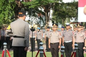 Ratusan Personel Jajaran Polda Sumbar Naik Pangkat TMT 1 Januari 2024