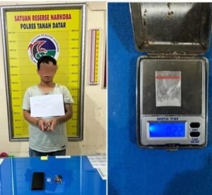 TN, Tersangka Pemain Shabu Dibekuk di Pinggir Jalan Ld. Laweh Rambatan