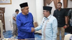 Pimpinan Media Terbesar Malaysia  Silsturahmi Dengan Bupati Tanah Datar