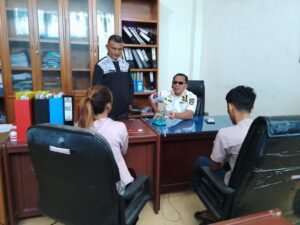 Bukan Pasturi Terjaring Tim Pol PP Dalam Kamar Room Esy di Monggong