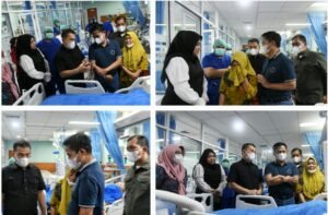 Pj Gubernur Sumut Bezuk Sakira Nayla Lubis,  Cedera Tengkorak Kepala