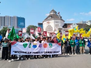 Mahasiswa Cipayung & Sumut Deklarasikan Pemilu Damai 2024