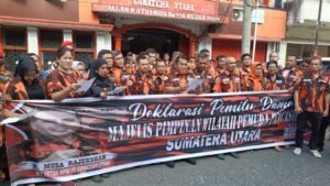 Pemuda Pancasila Sumatera Utara Satukan Tekad  Dukung Pemilu Damai