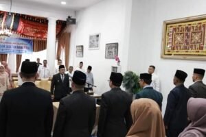 Bupati Tanah Datar Eka Putra Lantik 6 Manejerial, Tinggalkan Ego Sektoral