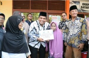 Bupati Pd. Pariaman Lounching Penyerahan BST MRP tahap 1/2024