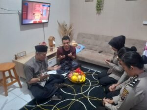Polwan Polda Sumut, Didampingi MDI, Kunjungan Petugas TPS Sakit