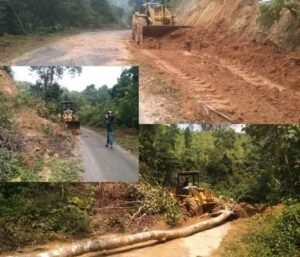 Jalan Silambiak-Koto Tangah-Tapi Selo Lintau Dikerjakan