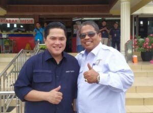 Ke Sumbar, Menteri BUMN Erick Thohir Tinjau Proyek Tol Padang-Sicincin