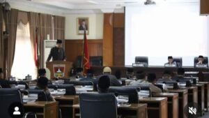 DPRD Bukittinggi Gelar Rapat Paripurna  Hantaran LKPJ Walikota TA 2023