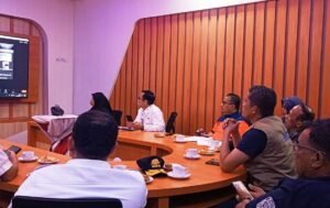 Tanpa Istirahat, Pulang Lapangan Tinjau Bencana, Sekda Rudy Pimpin Rakor