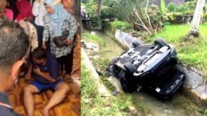 Bupati Pd. Pariaman Lakalantas di Lubuk Pandan, Diduga Kelelahan