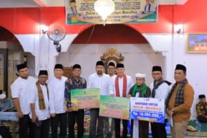 Didampingi Bupati Pasaman, Safari Perdana Wagub Sumbar ke Masjid Maulana