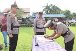 Jumat Sore Kompol Elvi Rinaldi Dilantik Kapolres Agam Jadi Wakapolres