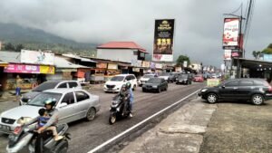 Hari ke-5, Arus Lalin Padang Panjang-Bukittinggi Terpantau Lancar, dan Aman