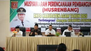 Ketua DPRD Agam Berikan Pandangan Arah Kebijakan Pembangunan RKPD