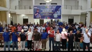 Bupati Pd. Pariaman Suhatri Bur, Buka Secara Resmi Musorkab Koni
