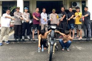 Polres Agam Gemilang, Ringkus Pelaku Curanmor di SDIT Almadaniy