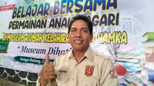 Disdikbud Agam Gelar Kegiatan Belajar Bersama Permainan Tradisional Nagari
