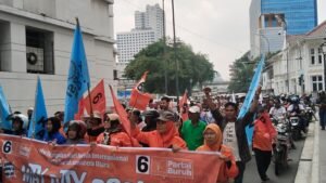 May Day 2024, Exco Partai Buruh Sumut Unjuk Rasa, DPRD Sumut Tak Peduli