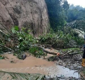 Longsor, Jalan Sitingkai Palupuh Putus, Seorang Pengendara Motor Tewas
