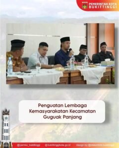 Guguak Panjang Gelar Diskusi, Penguatan Lembaga Kemasyarakatan