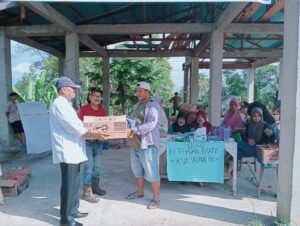 Balon Bupati Anton Budiman Peduli Bencana, Serahkan Bantuan ke Posko