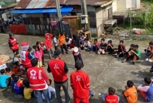 PMI Bukittinggi Gelar Trouma Healing Anak-Anak Korban Bencana Agam