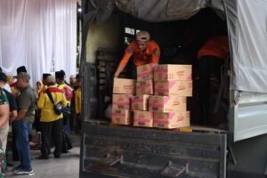 Rp630.229.856 Dana Bencana Galodo Disetorkan ke Bank Nagari Batusangkar