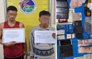 Dua Laki-laki Penyalahgunaan Sabu Diamankan Tim Tarantula