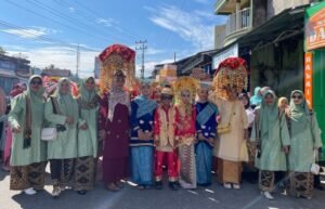 Dukung Pertahankan Budaya, SD Negeri 04 Sikabu Baralek Gadang