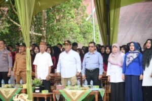 Bupati Suhatri Bur Buka Secara Resmi Aksi Bergizi Disekolah