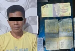Tersangka Judi Online Ditangkap Polres  Tanah Datar di Lintaubuo Utara