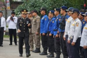 Upacara HUT Bhayangkara -78 Polres Tanah Datar Sederhana dan Meriah