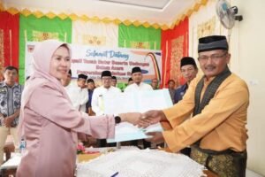 Giliran Nagari Jaho Menerima Bantuan Ambulan dari Pemda Tanah Datar