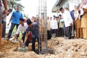 Peletakan Batu Pertama Masjid Nikmatullah Bonca, Jorong Kawai Lintau