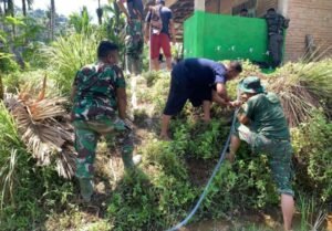 TMMD Ke-121, Kodim Pariaman Bangun MCK Mushalla Munggu Alahan Pagang
