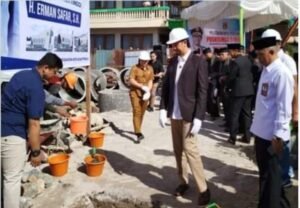 Wako Bukittinggi Letakan Batu Pertama Pembangunan Puskesmas Birugo