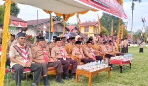 Kwarcab Agam Gelar Apel Besar Harpram ke 63 Tahun 2024 di Matur
