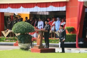 Ketua DPRD Agam Bacakan Teks Proklamasi Upacara HUT RI-79