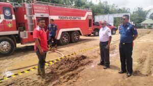 Damkar Bukittinggi Siap Bantu Suply Air Bersih Buper Jamda Kwarda Sumbar