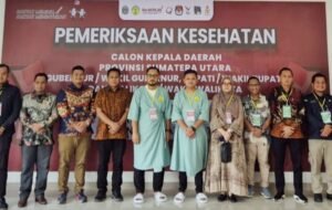 Pasangan Calon Walikota Binjai, Sumut Jalani Tes Kesehatan di RS Haji Medan