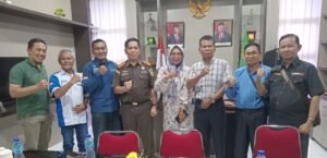 Kajari Agam Burhan, SH, MH Sambut Kedatangan LSM Tamperak Sumar