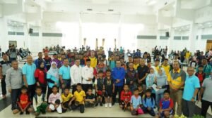 Tanah Datar Gelar Turnamen Tenis Meja Pelajar Bupati Cup, di Gedung Nasional