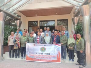 Pengurus Bidang Abdimasgana Kwarda Sumbar Study Tiru ke Kwarda Jatim