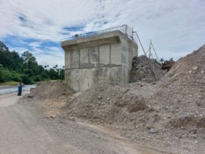 Jembatan Simaruok Dibangun, Buka Lapangan Kerja, dan Tingkat Kesramas