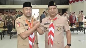 Ketua Kwarda Sumbar Lantik Pengurus Pramuka Mentawai 2023-2028